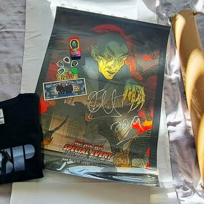 ESP Kirk Hammett KH-2 Custom Shop mid 90's AND rare Fan Package! image 2
