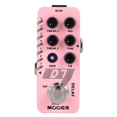 MOOER D7 Delay Guitar Pedal with 6 Different Delay Tape And 150s Looper Recording (Price includes the import duty for US buyer) image 1
