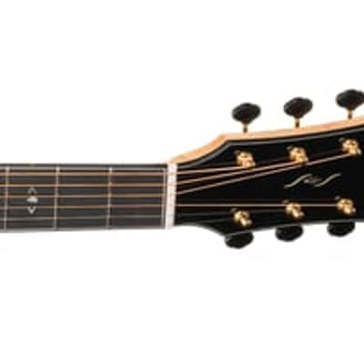 Cort Gold Passion Modern Concert Acoustic-Electric Guitar w/ Hard Case, Natural Glossy image 23
