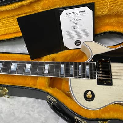 NEW! Gibson Les Paul Custom 1957 Reissue VOS - Custom Ordered in TV White - Custom Shop - 8.5 lbs - Authorized Dealer - G07213 image 12