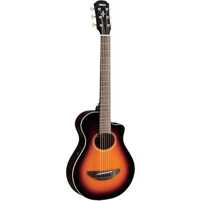 Yamaha - APXT2 - 3/4 Thinline Acoustic-Electric Cutaway Guitar - Old Violin Sunburst - with  Bag (APXT2 OVS) image 2