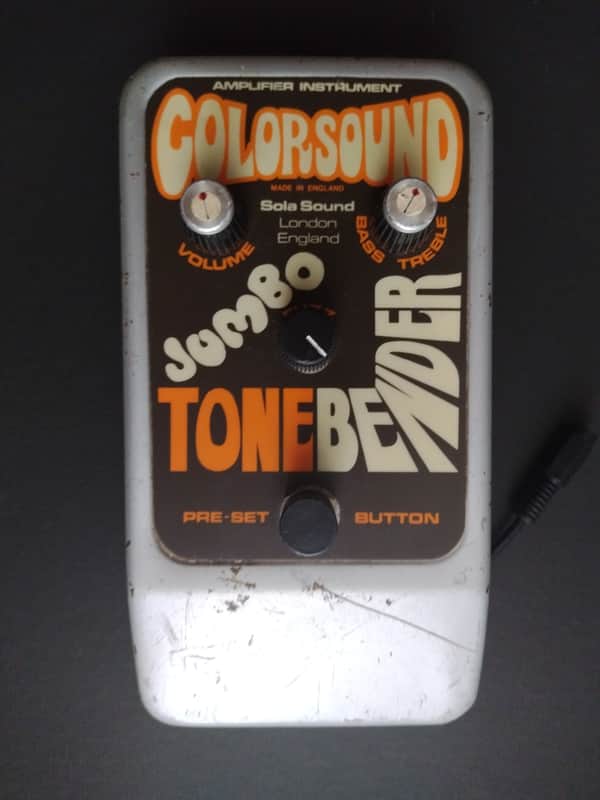 Colorsound / Sola Sound Jumbo Tonebender 1978 - Silver image 1