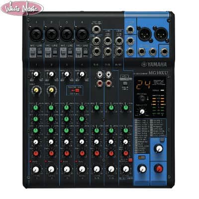 Yamaha 10 Channel Mixer Built In Effects Usb image 2