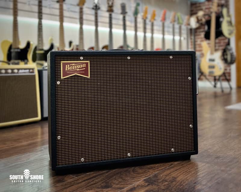 Benson Amps Monarch Reverb Plus - 2023 - Black / Oxblood. NEW (Authorized Dealer) image 1