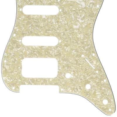 Genuine Fender H/S/S Lone Star Pickguard, Aged White Moto - 099-1338-000 image 1