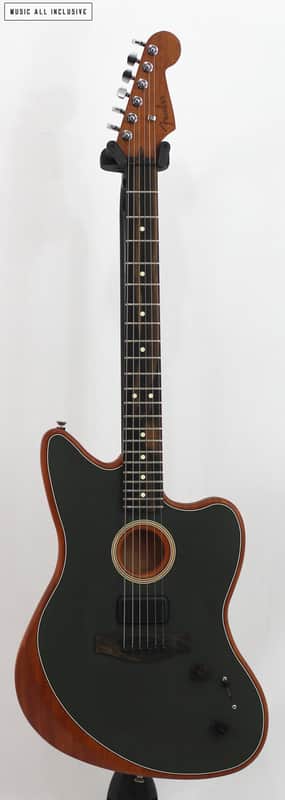 Fender American Acoustasonic Jazzmaster Tungsten