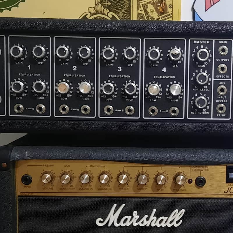 1973 Peavey P.A 200 STANDARD Black