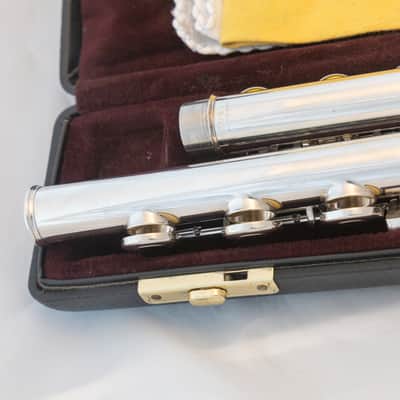 Yamaha YFL-371 Allegro Intermediate Flute *Silver Headjoint *Low-B *Split-E *Made in Japan *Cleaned & Serviced image 7
