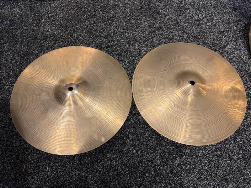 Vintage Avedis Zildjian Hihats Early 60s image 1