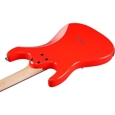 Ibanez AZES31 Electric Guitar Vermilion SSS image 6