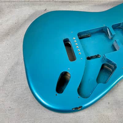 Stratocaster Body Lake Placid Blue Metallic Guitar SSS HSH HSS image 3