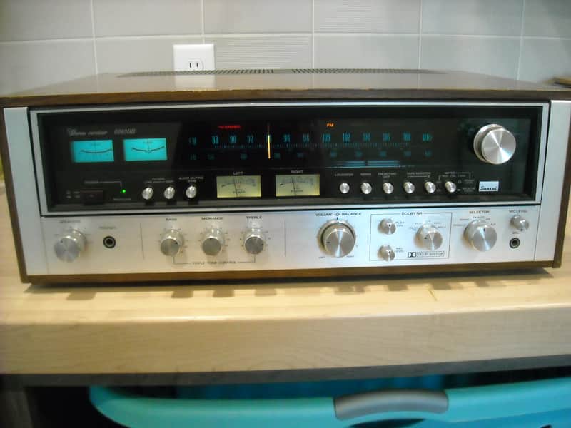 Sansui 8080DB 1977 - wood image 1