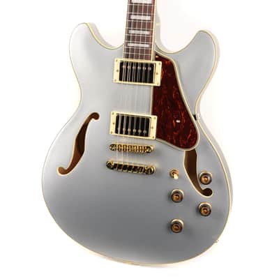 Ibanez AS73G AS Artcore Moonstone Silver Flat image 5