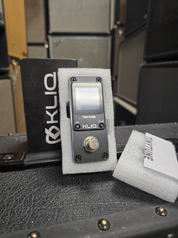 Kliq Tiny Tune Chromatic Tuner Pedal image 1
