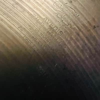 Zildjian 19" Vintage A ride 1960 - 1917gs (Rare weight/Must grab!!) image 5