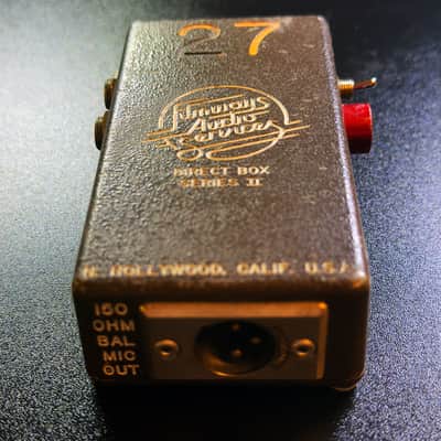 Filmways Audio Services Direct Box Series II 1970's (Wally Heider) image 3