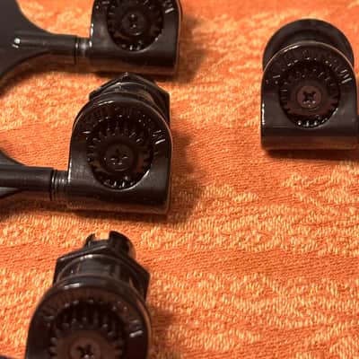 Ernie Ball Music Man Lightweight Clover Tuning Keys 2026 - Black (B, E, A, D, G) image 2