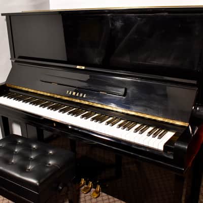 Yamaha U3 Upright Piano Black high gloss | 1979 | 52" | warrantly included image 1