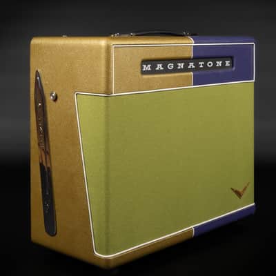 2021 Magnatone Super Fifteen - Mardi Gras | USA Billy Gibbons ZZ Top Limited Edition Handwired 15-Watt 1x12" Boutique Tube Guitar Combo Amp | CoA image 3