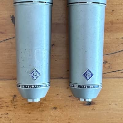 2 x Vintage Neumann U87 - just restored by Gunter Wagner