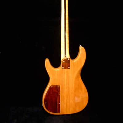 Blueberry Handmade Electric Guitar with Solid Silver and Gold Inlays image 5