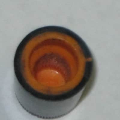 ONE lightly used genuine Boss DF-2 KNOB, fits split shaft shaft (stem) mid 1980s - early 1990s - TOP: orange with black marker // SIDEs: black // hard plastic (NO pedal / NO other items) image 23