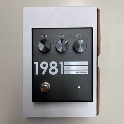 1981 Inventions DRV Overdrive in Black & White "Rat" Color Scheme image 1