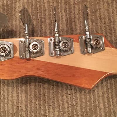 Custom Semi-Hollowbody Bass by Yerby Guitars image 6