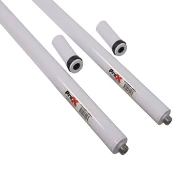 Pro X Set of 2 Atlas Telescoping Poles White 56"–96" Adjustable Height image 4
