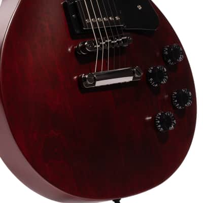 Gibson Les Paul Modern Studio Electric Guitar, Red Wine Satin w/Gigbag - #40251 image 9