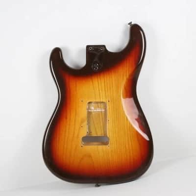 1979 Vintage Fender Stratocaster Sunburst 3-Bolt BODY 4.2 lbs Super CLEAN 1970s USA Strat image 8