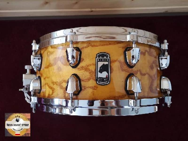 Mapex Black Panther 14"x5,5" Natural Ash Burl image 1