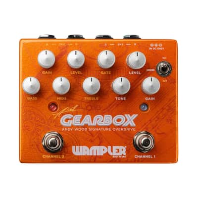 Reverb.com listing, price, conditions, and images for wampler-gearbox-andy-wood-signature-overdrive