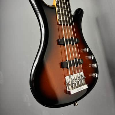 Warwick RockBass Corvette Classic 5 String Electric Bass - 2 Tone Sunburst image 1