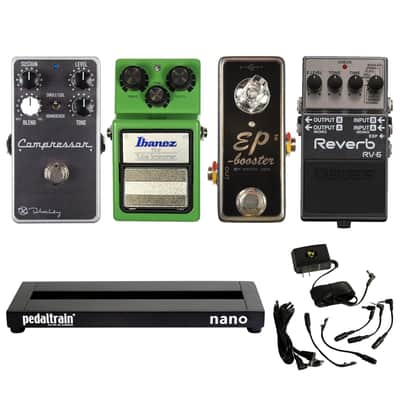 Loaded Pedalboard "Modern Clssics" 2 Bundle W/Power Supply.