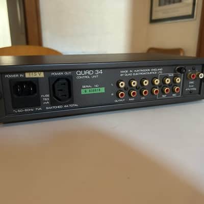 RARE Quad 909 Power Amp and 34 Preamp Audiophile Seperates Set, WORKS PERFECTLY image 13