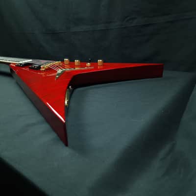 Dean Dave Mustaine Signature VMNT Limited Edition Trans Red 2014 Made in Korea Seymour Duncan LiveWire Megadeth + Case image 10
