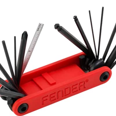 Fender Guitar & Bass Multi-Tool, 14 Tools-In-1 image 7