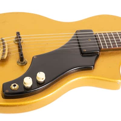 1958 Supro 33 Special Belmont Gold image 2