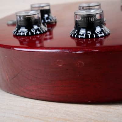 Burny RSG-65 '63 Model MIJ 1990 Cherry VH-1 PUs Japan SG w/ Bag image 7