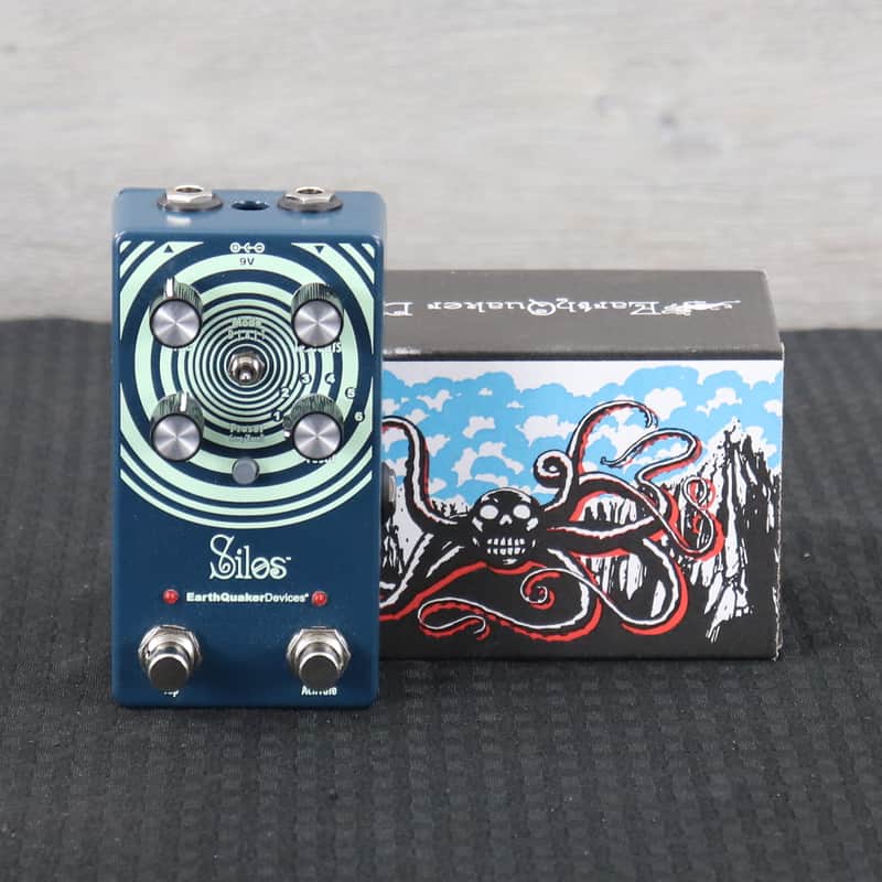 EarthQuaker Devices Silos Multi-Generational Time Reflection Device Blue image 1