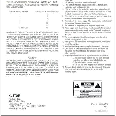 Kustom TRT100 image 9