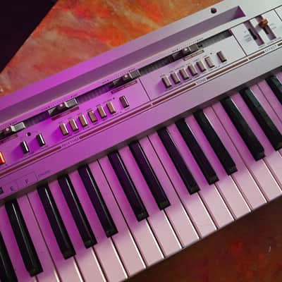 Casio CT-370 Casiotone 49-Key Synthesizer 1980s - Silver imagen 3