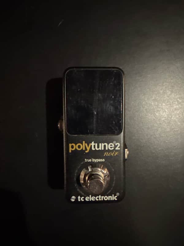 TC Electronic PolyTune 2 Noir Tuning Pedal 2010s - Black image 1