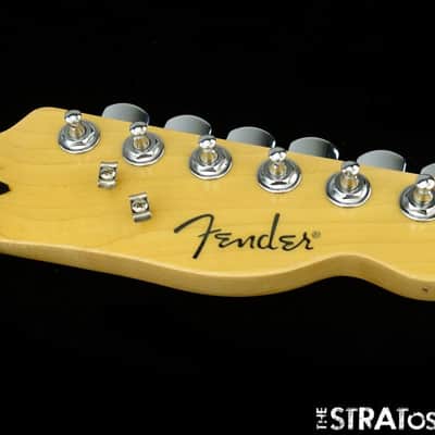 Fender Birdseye Maple & Rosewood Telecaster NECK & TUNERS Tele Guitar Abalone image 1