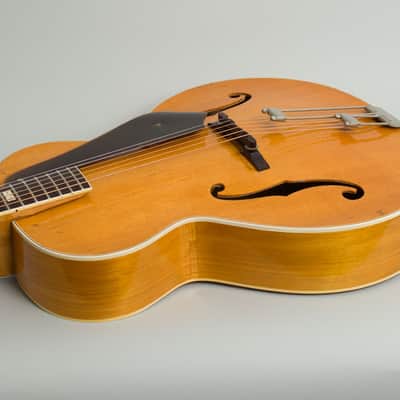 Epiphone  Spartan Arch Top Acoustic Guitar (1946), ser. #54483, brown hard shell case. image 7