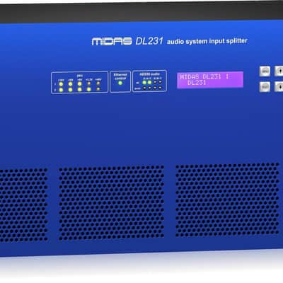 MIDAS DL231 24x24 Active Microphone Splitter brand new in factory sealed box image 2
