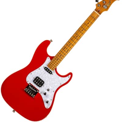 Flight PATHFINDER BARITONE RD Rock Series Basswood Body Roasted Maple Neck 4-String Baritone Ukulele w/Gig Bag image 4