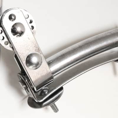 Gretsch Rail Consolette Mount, 8" Long Spade Arm, Diamond Plate Tom Mount, No Slippage - 1960s / INSPECTED & TESTED image 9