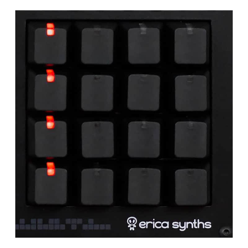 Erica Synths Black Key Set for the Erica Synths Drum Sequencer image 1